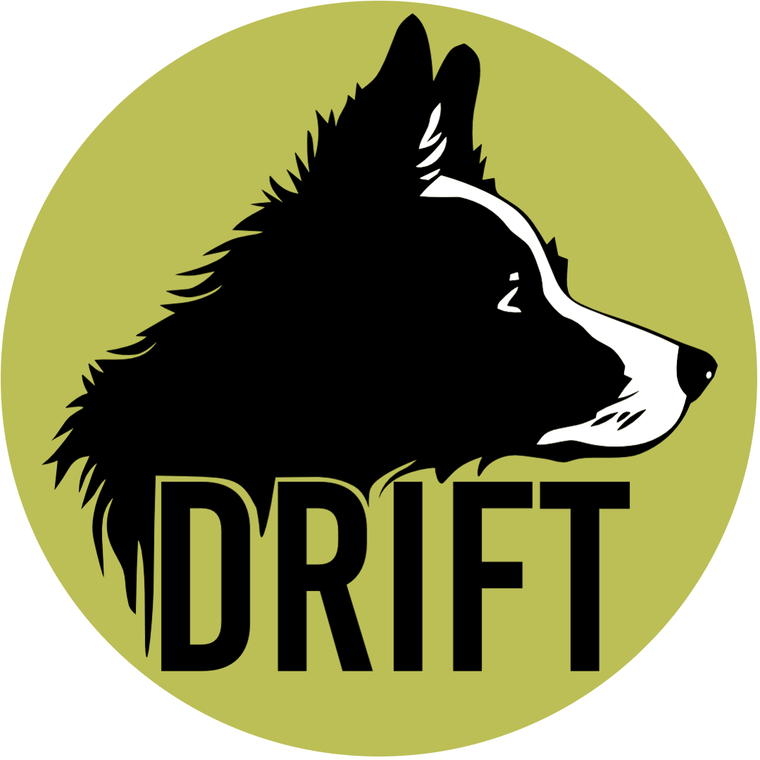 Logo DRIFT Expeditie | Ontdek. Doe. Beleef.